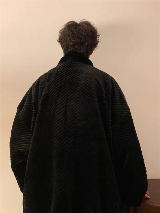 【孤品捡漏】G57男女款秋冬夹棉毛毛宽松外套-喜出 商品图4