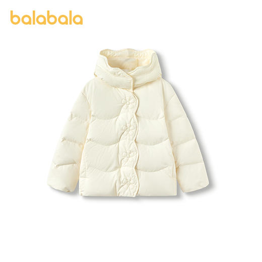 巴拉巴拉童装儿童羽绒服女童冬季连帽外套潮上衣时尚舒适户外保暖 商品图4