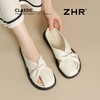 ZHR则则蝴蝶结包头拖鞋女外出夏季时尚百搭超软凉拖鞋女休闲网红 商品缩略图4