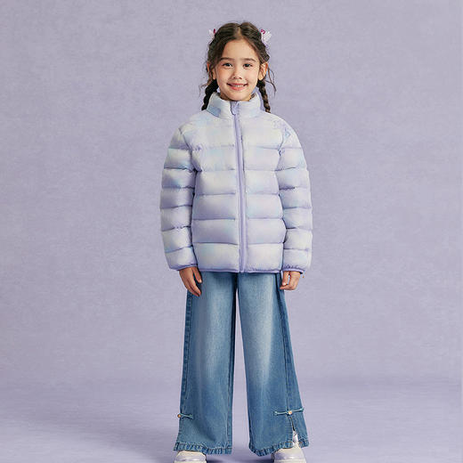 笛莎Deesha观山见女童羽绒服2025冬女童羽绒服 商品图2