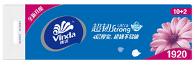 【俊客小店·自提商品】【俊客小店·自提商品】维达超韧无芯卷纸12卷4层 1920gV4166