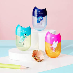 辉柏嘉183534单孔转笔刀卷笔刀（颜色随机）