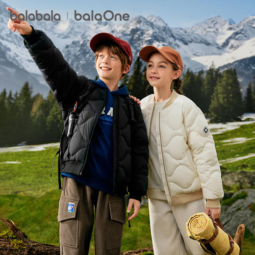 【爆品主推】巴拉巴拉balaOne童装儿童轻暖羽绒服男女童冬装内胆外套2025舒适 商品图1