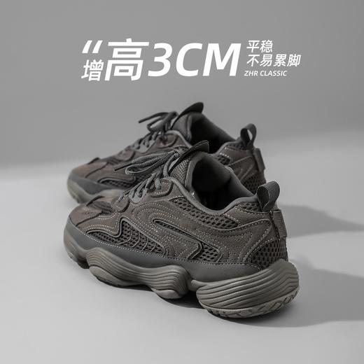 ZHR云朵厚底老爹鞋2025秋季新款男女同款百搭休闲透气网面运动鞋 商品图2