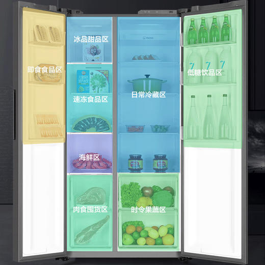 海尔（Haier）冰箱 BCD-538WGHSSEDBK 商品图2