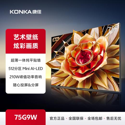 75英寸 AI-LED 艺术壁纸电视 75G9W 商品图0