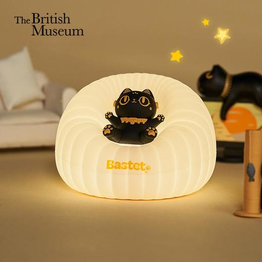 大英博物馆巴斯特系列沙发猫氛围灯摆件 商品图0