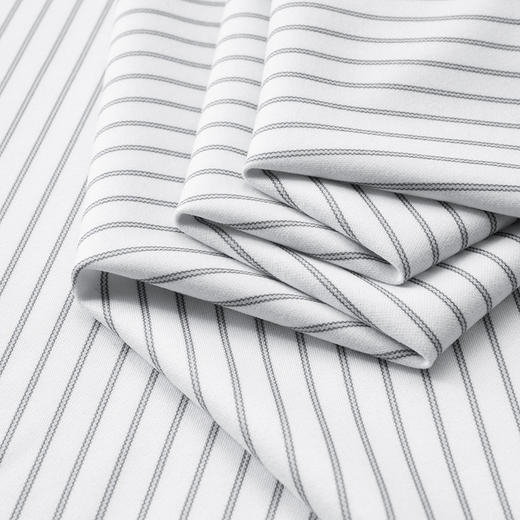 【DDS】大依优型大码衬衫男士长袖衬衣条纹商务通勤秋季新款加肥加大码男休闲翻领条纹长袖衬衫气质商务300斤 商品图3