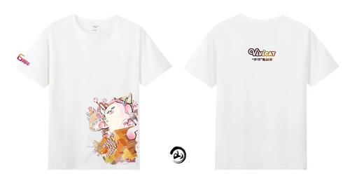 【ViviCat】新品Vivicat和朋友SisiCat赛赛猫今日联名款T恤【限量】 商品图0