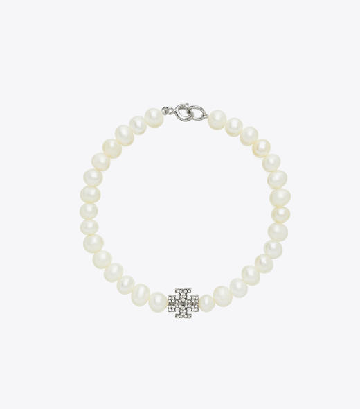 TORY BURCH 手镯女  167335-047-F 银/珍珠色. 商品图0