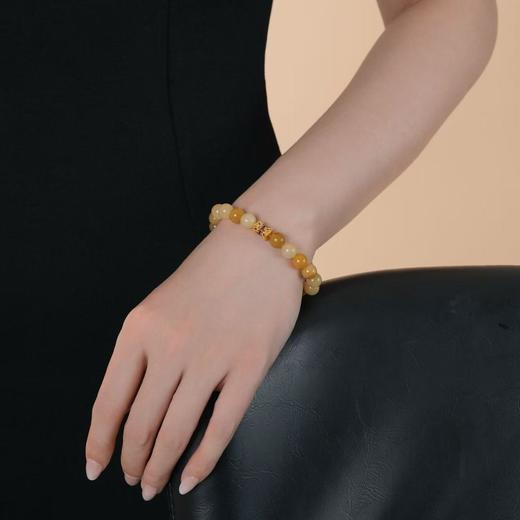 【钱多多】金丝玉手串 商品图3