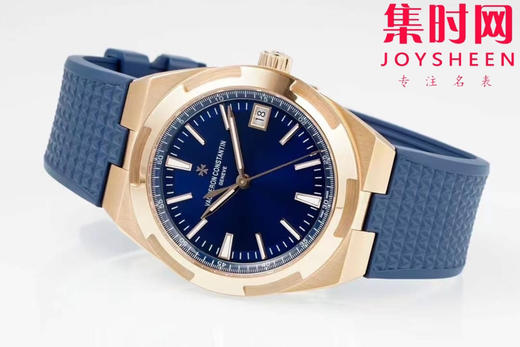 钢表王强势来袭 VC江诗丹顿Overseas PPF纵横四海4500V系列 (表界三大钢王之一) 纵横四海“玫瑰金版”男士腕表 商品图4