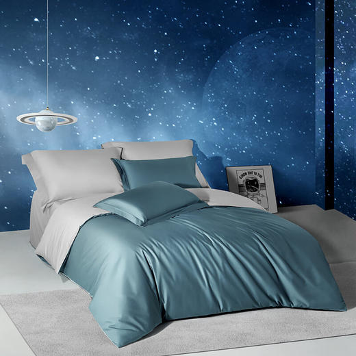 孚日家纺 咬鹃森林抗菌四件套/200*230 商品图2