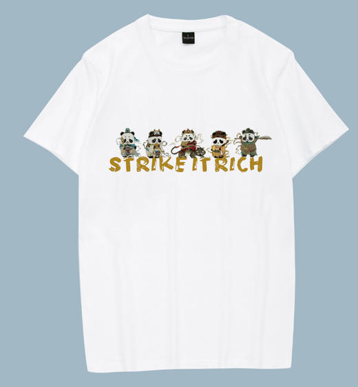 “熊猫财神”系列文创 文化衫 T恤 商品图1