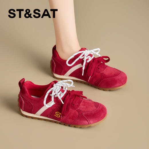 星期六舒适圆头复古百搭阿甘鞋SSD3112WM3 商品图8