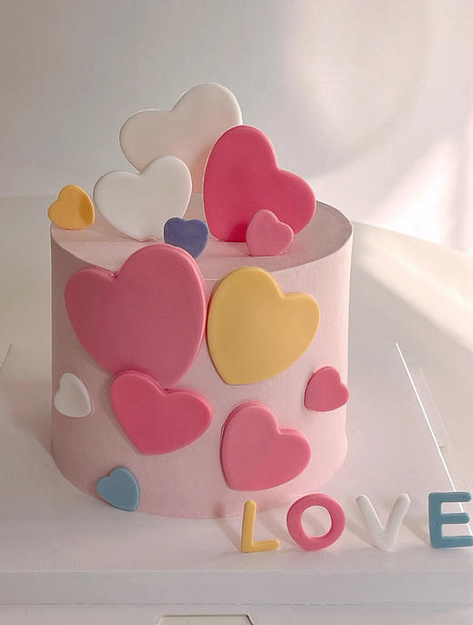 七夕爱心蛋糕love 商品图0