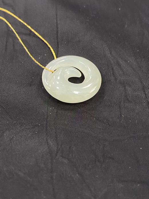 【于田产和田玉帝王青时来运转】25#，6克出证书，发货1~5天，48小时鉴赏期 商品图2