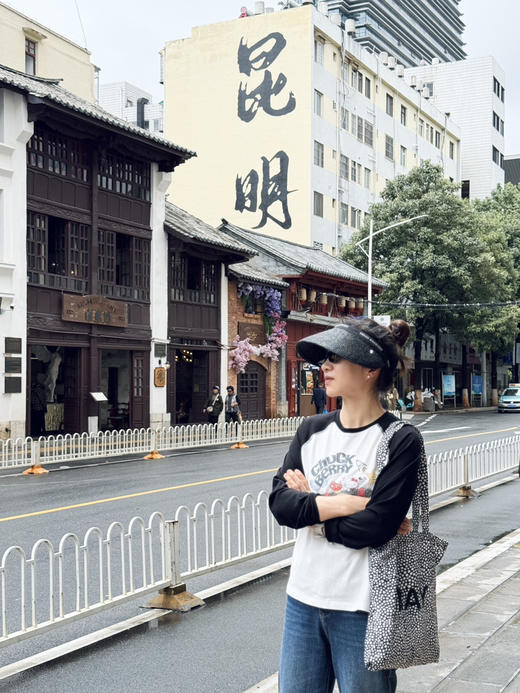 春秋--俏皮kitt*y小车插肩长袖T【包邮+三天无理由退换】 商品图6