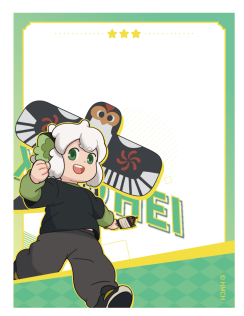 罗小黑战记 上海快闪限定 透卡 国谷