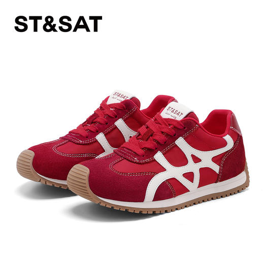 星期六复古未来派轻便阿甘鞋SSD3112CGW 商品图6