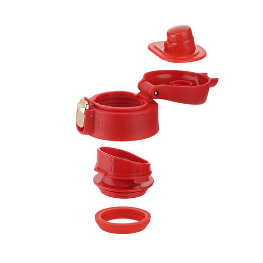 双立人真空保温弹跳杯石榴红430mLZW-BP827/1033578 商品图3