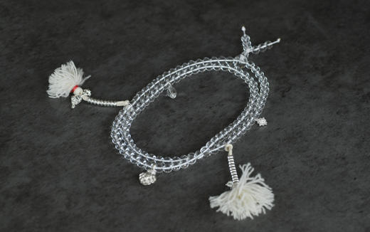 喜马拉雅白水晶念珠 商品图1