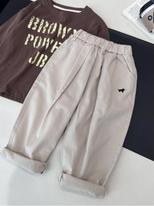 🍂早秋上新👀巨软❗️【19629-儿童韩版休闲萝卜裤】🎁让人一眼就爱上的儿童休闲萝卜裤❗️纯棉面料材质，✨穿上就不想脱下来！！ 商品图3