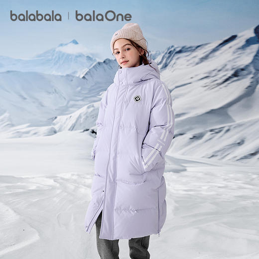 巴拉巴拉balaOne童装儿童羽绒服男女童2025年新款冬加厚保暖外套 商品图2