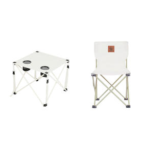 错山钢管折叠桌椅套装 MS813【LXGWDXY2.0】