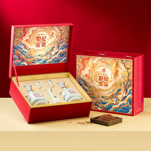 金徽酒 52度世纪流金五星礼盒 商品图2