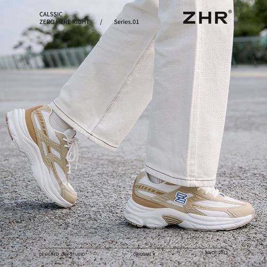 ZHR则则网面透气慢跑老爹鞋2025春季新款百搭校园风运动休闲鞋女 商品图4