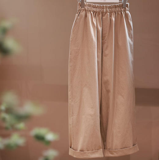 花与棉花  全棉直筒裤 商品图4