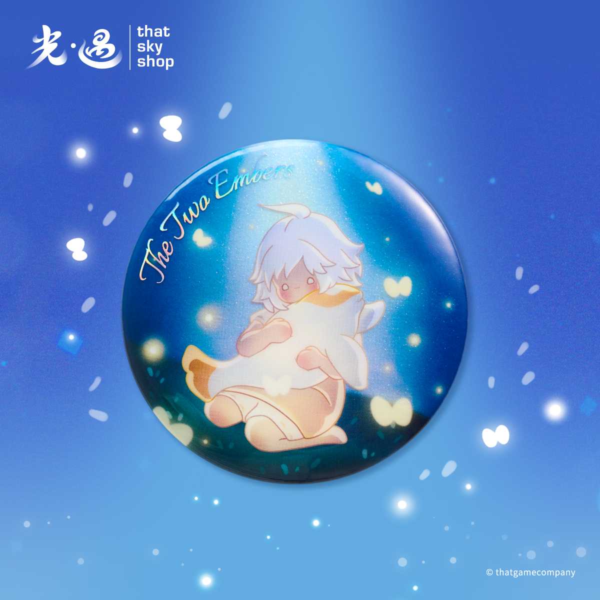 光遇马口铁徽章 - 光影相拥