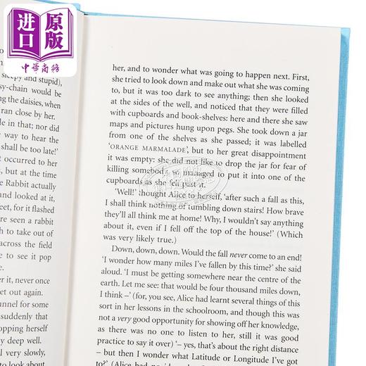 【中商原版】海雀布纹经典 爱丽丝梦游仙境 Alices Adventures in Wonderland 英文原版 Lewis Carroll 经典儿童文学作品 收藏版 商品图2