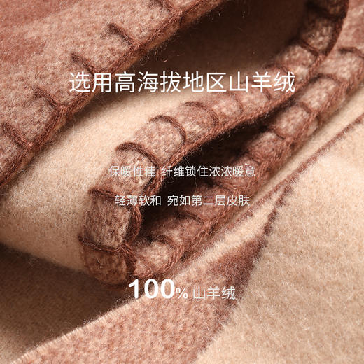 羊绒格桑花双面斗篷  SJF97W385N 商品图2