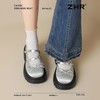 ZHR银色玛丽珍鞋2025新款法式小皮鞋甜酷厚底单鞋时尚百搭乐福鞋 商品缩略图7