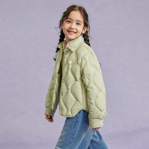 笛莎Deesha观山见女童羽绒服2025冬女童羽绒服 商品图2