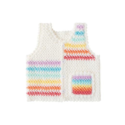 苏苏姐家席文背心手工diy编织钩针亲子背心毛线团自制材料包 商品图4