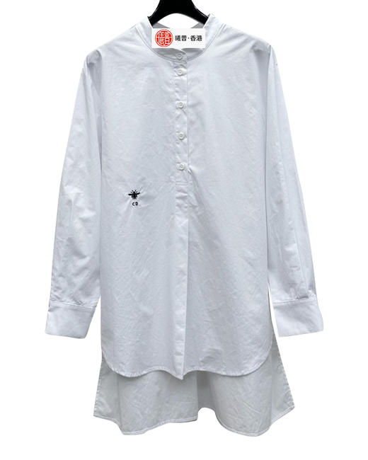 女款棉质立领长袖衬衫010 商品图0