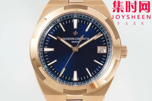 钢表王强势来袭 VC江诗丹顿Overseas PPF纵横四海4500V系列 (表界三大钢王之一) 纵横四海“玫瑰金版”男士腕表 商品图1