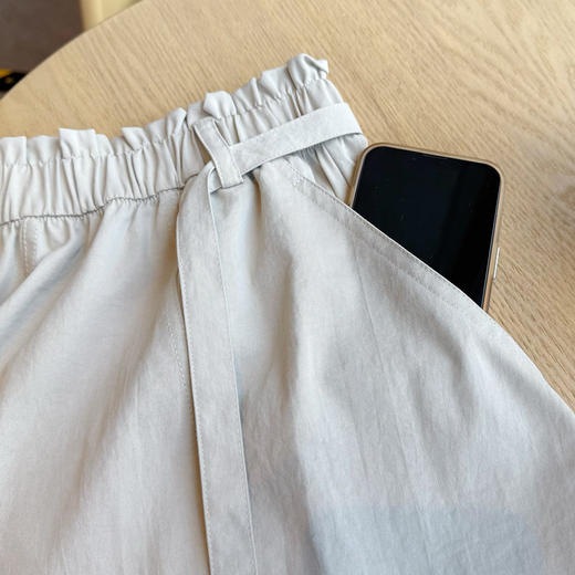 【YW】无忧购韩系运动风垂感百搭慵懒弯刀裤12585(截单后3-5天发货) 商品图6