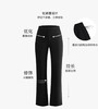春秋显瘦！微喇罗马布九分小黑裤【包邮+三天无理由退换 商品缩略图2