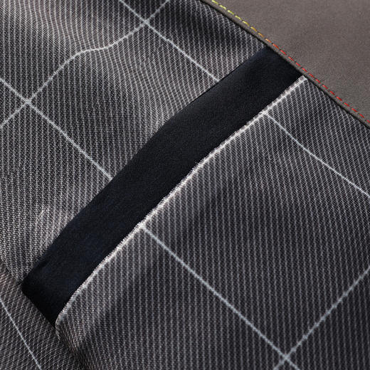 圣得西男士商务通勤风格纹肌理外套2025秋季款简约百搭行政夹克 商品图12