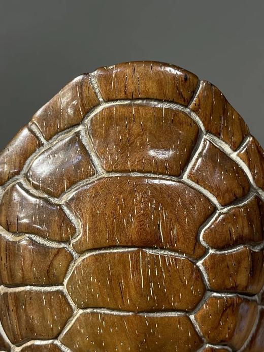 海南黄花梨龟壳形镇纸，顺丰包邮 商品图6