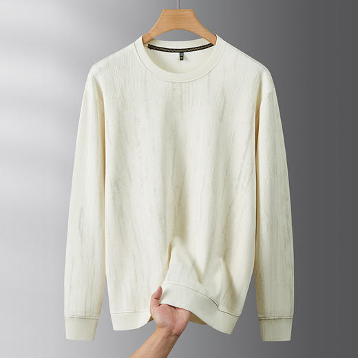 【DDS】大依优型大码男装新款男士卫衣宽松青年潮胖加肥加大码圆领长袖打底衫 商品图5