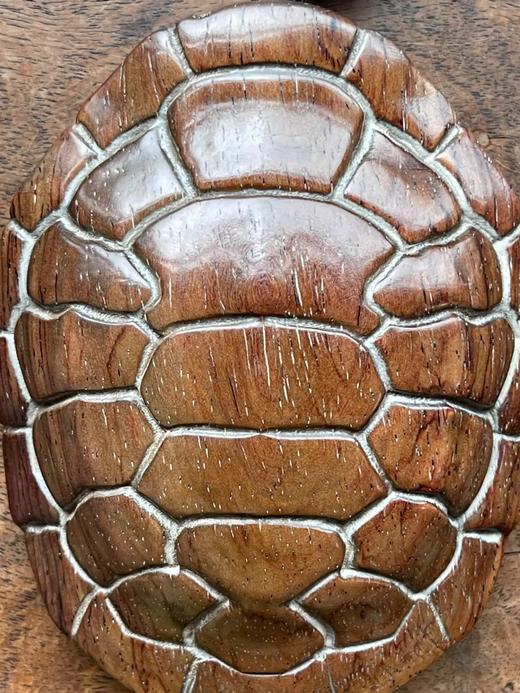 海南黄花梨龟壳形镇纸，顺丰包邮 商品图8