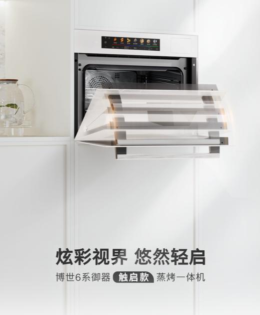 博世（BOSCH）六合一蒸烤一体机6系御器触启款蒸烤箱电烤箱CSR5E93W6W 商品图0