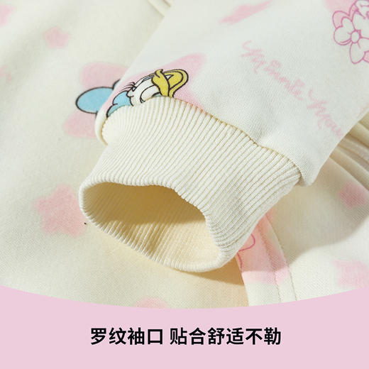 迪士尼2025春秋新款女童开衫外套女孩舒适耐磨连帽卫衣运动休闲外套ZD3ES031 商品图7