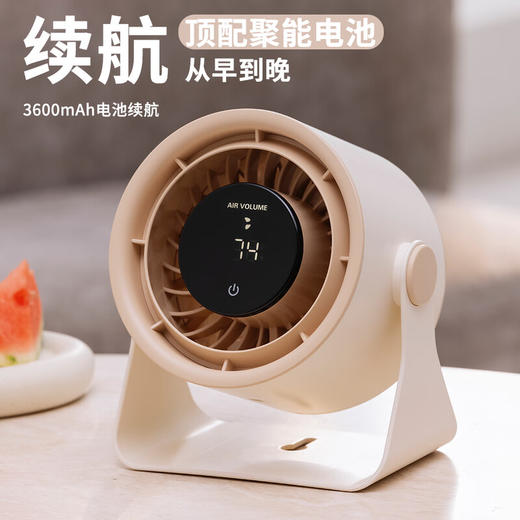 丽特斐高速充电型台式循环扇GXZ-F75 商品图2