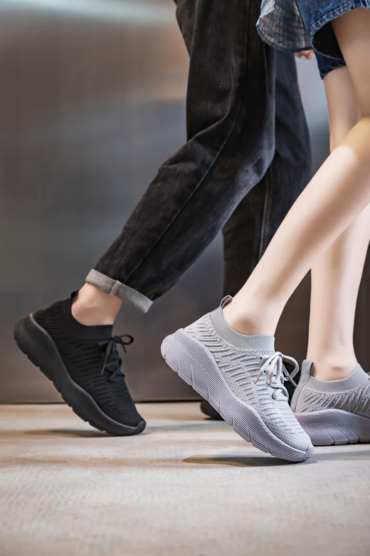 ETHAL情侣款一脚蹬漫步鞋，缓震回弹好，暴走无压力，轻软透气不闷汗，不易变形 商品图3